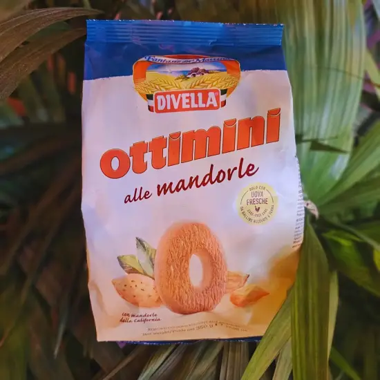 Ciastka z migdałami 350g - Divella - Ottimini alle Mandorle