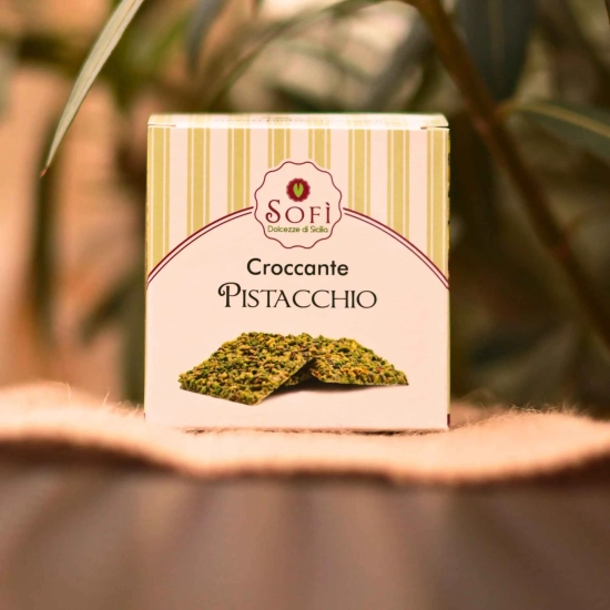 Chrupiące ciasteczka z Sycylijskich pistacji - SOFI Bronte