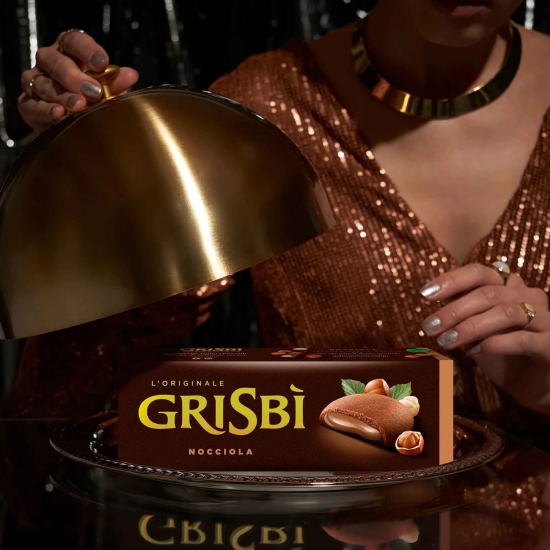 Orzechowe ciasteczka GriSbi 135g -GRISBI NOCCIOLA L'ORIGINALE