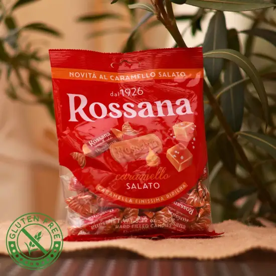 Karmelki ze słonym karmelem 150g - Rossana caramello salto