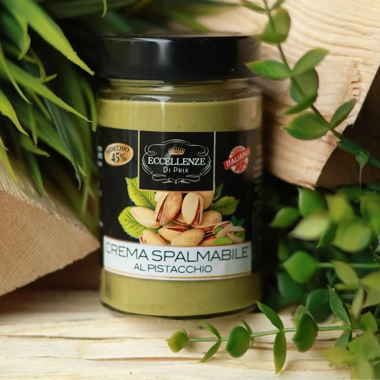 Krem pistacjowy 190g / 45% pistacji - Crema Al Pistacchio Eccellenze