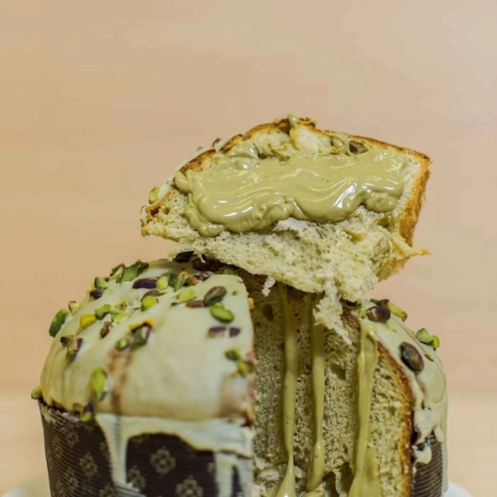 Panettone Pistacjowe 900g SOFI Bronte - Panettone Pistacchio