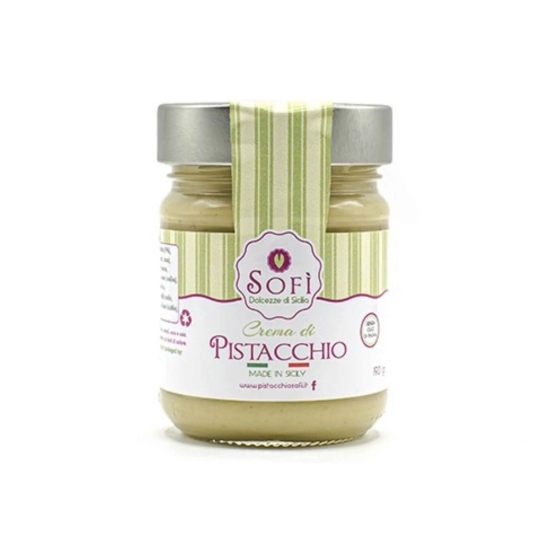 Krem pistacjowy z Sycylii 45% 190g - Crema Al Pistacchio SOFI Bronte