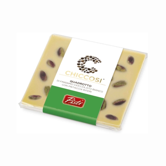 Biała czekolada z Sycylijskimi pistacjami - PISTI