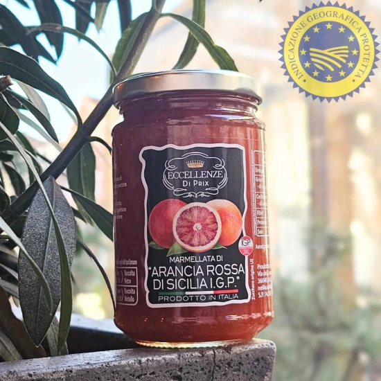 Dżem z Sycylijskich Czerwonych Pomarańczy 360g - IGP - Marmellata di Arancia Rossa di Sicilia