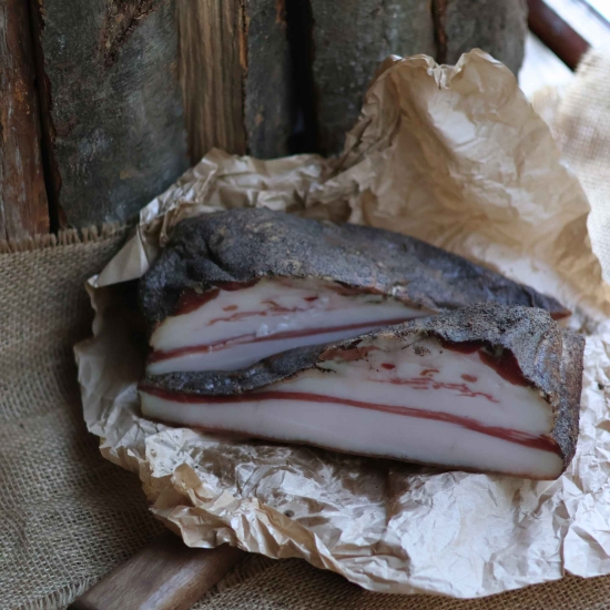 Guanciale con Pepe - dojrzewające podgardle