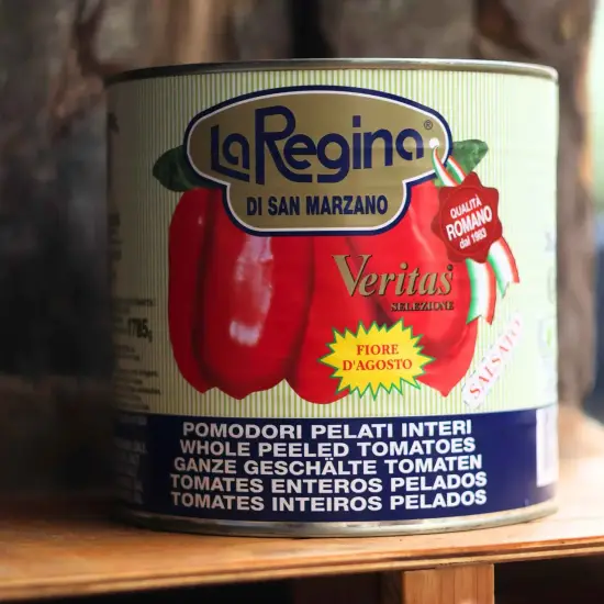 Pomidory San Marzano 2.5kg - Pomodori pelati interi - La Regina DI SAN MARZANO