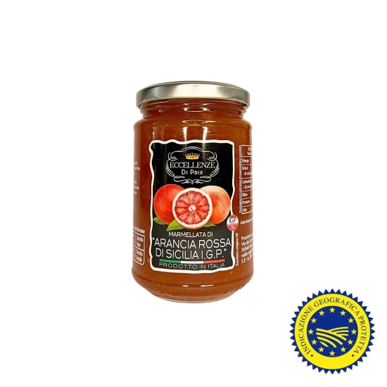 Dżem z Sycylijskich Czerwonych Pomarańczy 360g - IGP - Marmellata di Arancia Rossa di Sicilia