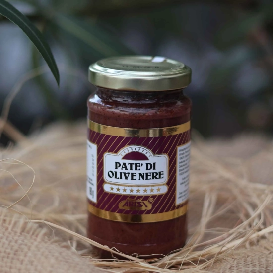 Pasta z czarnych oliwek 190g - PATE DI OLIVE NERE