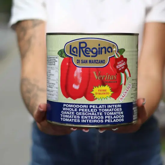 Pomidory San Marzano 2.5kg - Pomodori pelati interi - La Regina DI SAN MARZANO