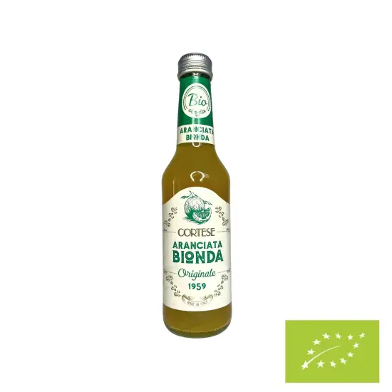Lemoniada z pomarańczy BIO 275ml - ARANCIATA BIONDA BIO CORTESE Originale